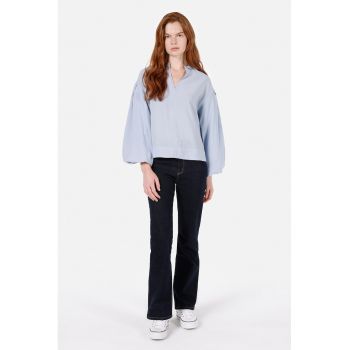 Bluza cu maneci evazate
