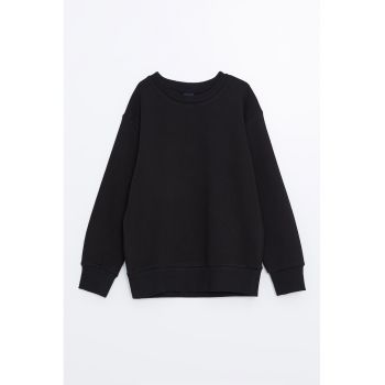 Bluza de trening cu decolteu la baza gatului