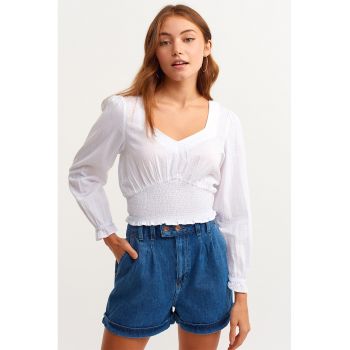Bluza din amestec de bumbac