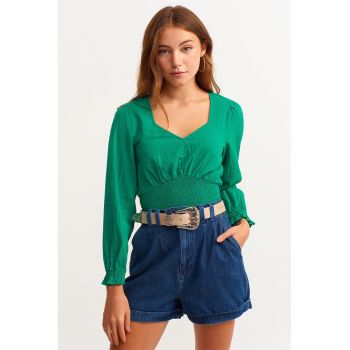 Bluza din amestec de bumbac