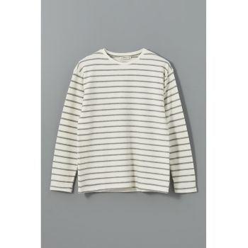 Bluza lejera cu dungi