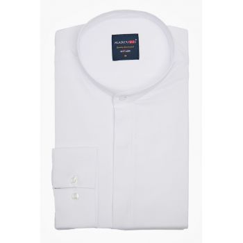 Camasa slim fit cu guler Mao