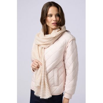 Esarfa cu model - din amestec de modal