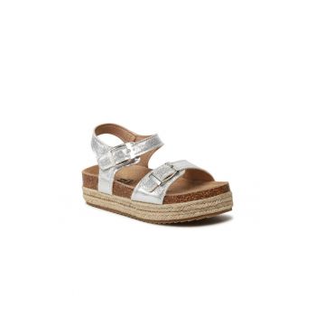 Espadrile copii -  40393 - Textil - Argintiu