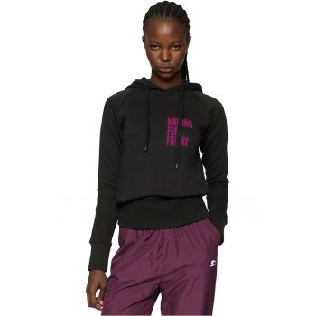 Hanorac unisex din amestec de bumbac cu imprimeu text