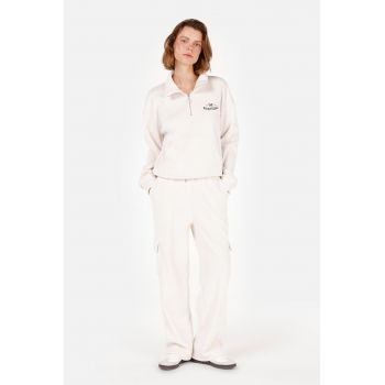 Pantaloni cargo cu snur in talie