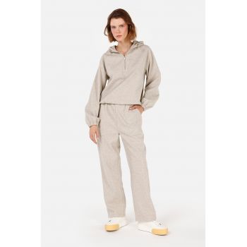 Pantaloni cu talie elastica