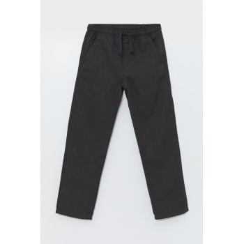 Pantaloni de trening din bumbac cu buzunare laterale