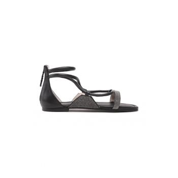 Sandale dama  - 53379 - Piele naturala - Negru