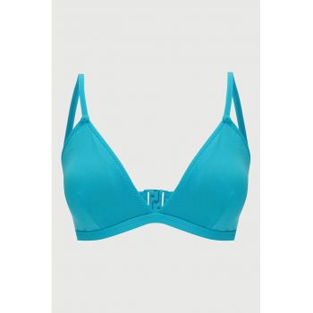 Sutien de baie cu cupe triunghiulare
