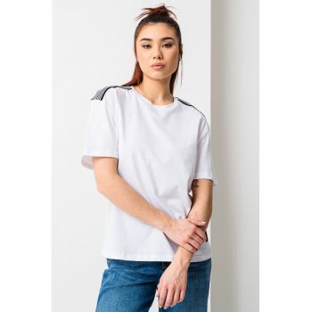 Tricou de bumbac cu logo