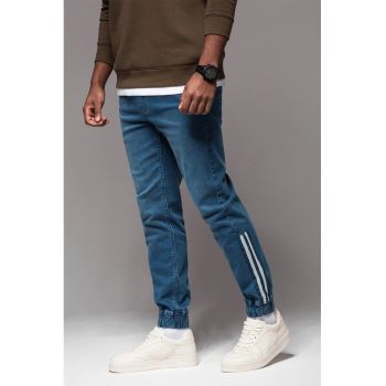 Blugi jogger cu talie ajustabila