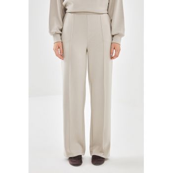 Pantaloni lungi cu croiala dreapta