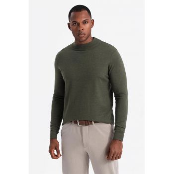 Pulover slim fit tricotat fin