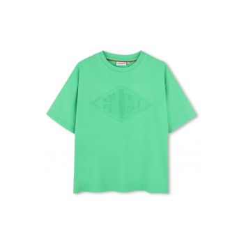 Tricou cu logo supradimensionat