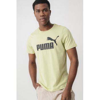 Tricou de bumbac cu imprimeu logo Essentials