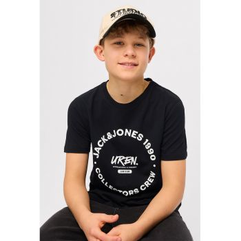 Tricou de bumbac cu logo