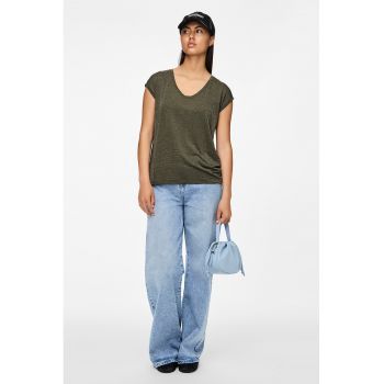 Tricou lejer cu insertii stralucitoare Billo