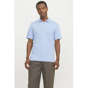 Tricou polo din amestec de bumbac organic