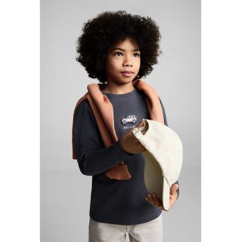 Bluza cu imprimeu frontal