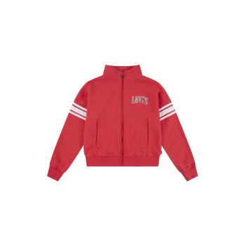 Bluza de trening cu logo si fermoar