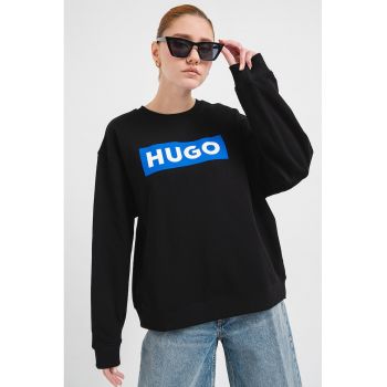 Bluza de trening din bumbac cu imprimeu logo