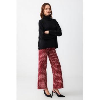 Pantaloni ampli in carouri