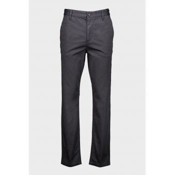 Pantaloni chino cu croiala conica