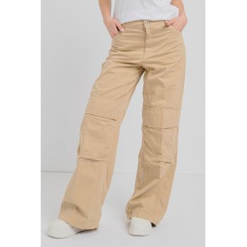 Pantaloni cu talie inalta Hunder