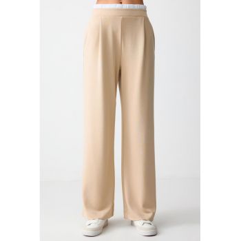 Pantaloni de trening relaxed fit cu buzunare