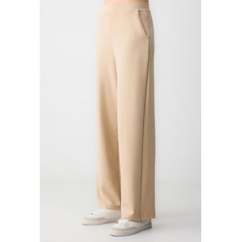 Pantaloni de trening relaxed fit cu buzunare