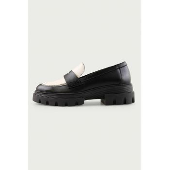 Pantofi loafer de piele