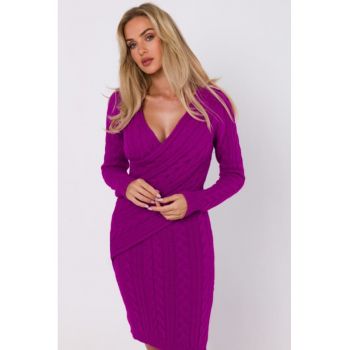 Rochie cu impletitura in fata