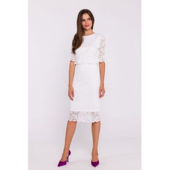 Rochie dantelata cu partea de sus dubla
