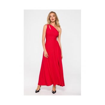 Rochie eleganta cu taietura pe picior -
