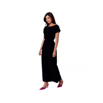 Rochie maxi cu elastic in talie -