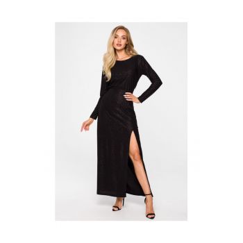 Rochie maxi cu maneca lunga -