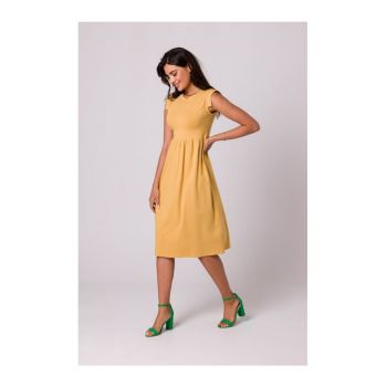 Rochie midi din bumbac -