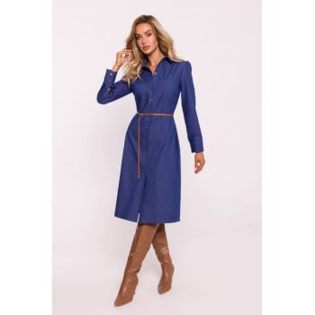 Rochie midi tip camasa