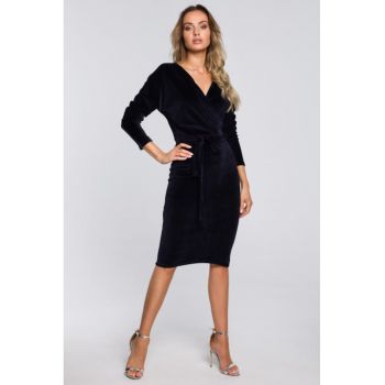 Rochie mini pentru femei din Emotion Yungdrung M561 bleumarin