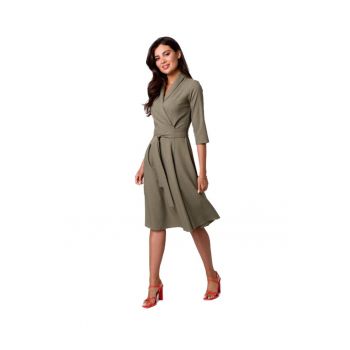 Rochie tip cache coeur cu guler -