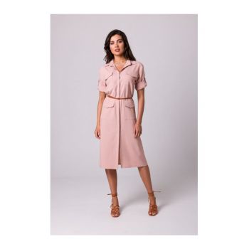 Rochie tip camasa cu buzunare -