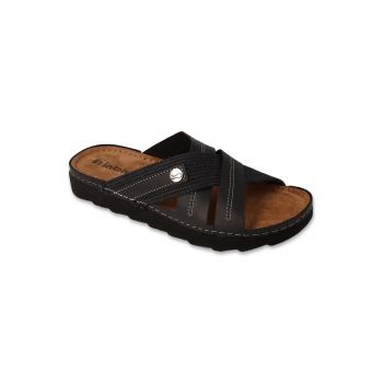 Slapi pentru barbati -  BM197446 - Negru