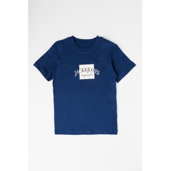 Tricou de bumbac cu logo