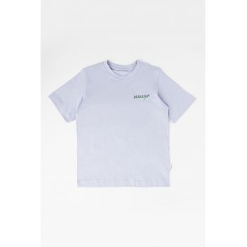 Tricou de bumbac cu logo