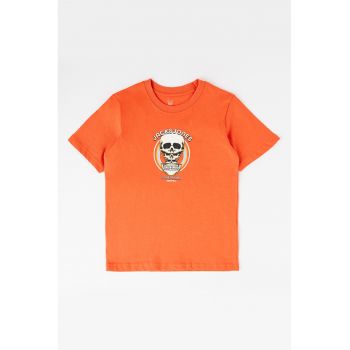Tricou de bumbac cu model grafic