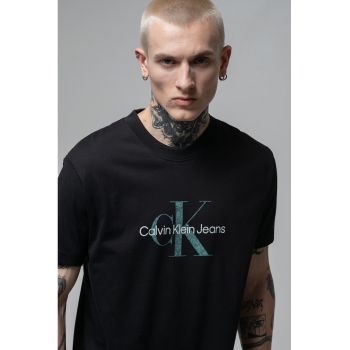 Tricou din bumbac cu imprimeu logo