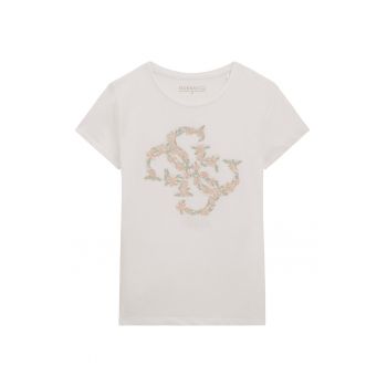 Tricou regular-fit din amestec de bumbac cu logo