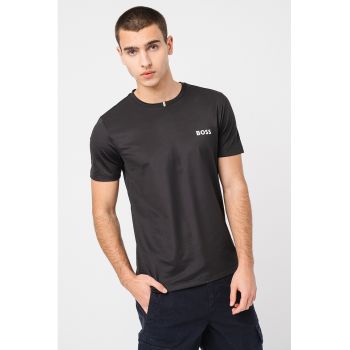 Tricou slim fit cu logo