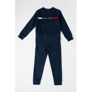 Bluza de trening din amestec de bumbac cu logo